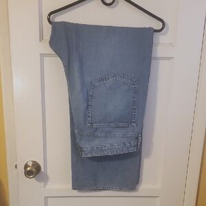 rag & bone Womens Light Blue Relaxed Jeans